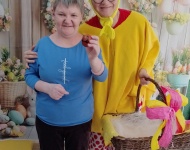 Coroczna wystawa wielkanocna w DPS Chumiętki.