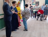 Coroczna wystawa wielkanocna w DPS Chumiętki.