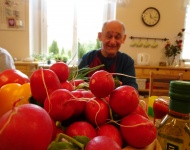 Kolorowa kanapka