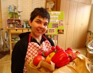Kolorowa kanapka